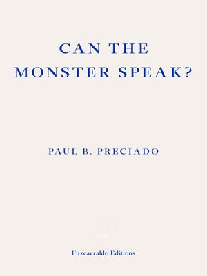 cover image of Can the Monster Speak?